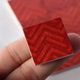 thumbnail image 3 of Pegatinas para suelo de madera para casa, miniaturas a escala 1/6 y 1:12, para cocina y baño. rojo, 3 of 7