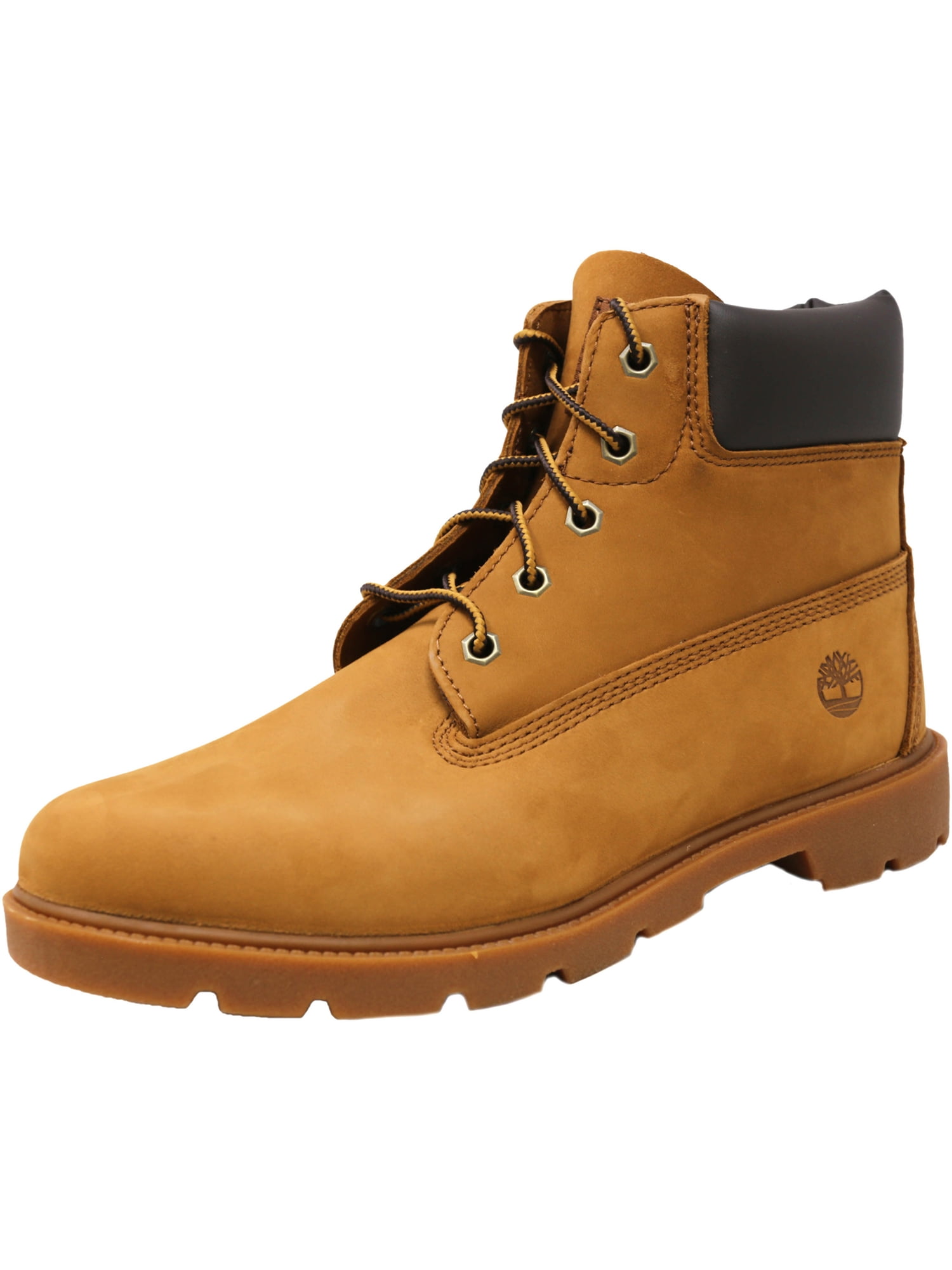 8 inch timberland boots brown