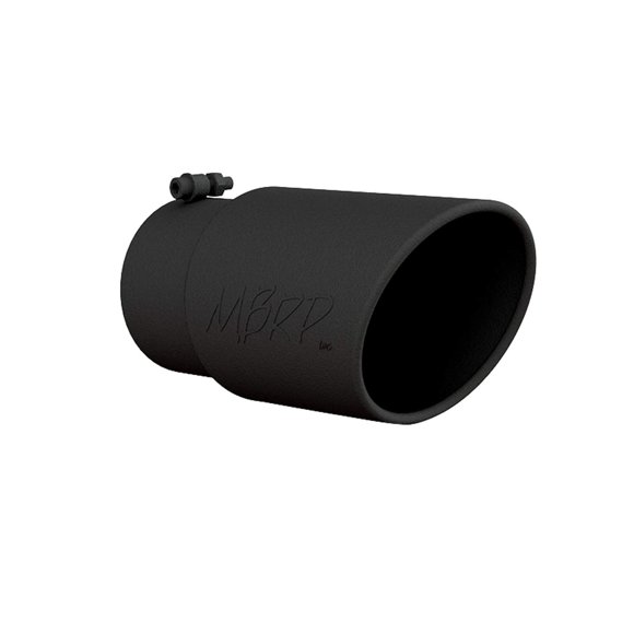 Punta de Escape MBRP T5075BLK Recubierta Negra de 15 cm de Largo