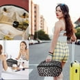 thumbnail image 5 of Bolsa de viaje cosmética para mujer, bolsa de cosméticos de gran capacidad con estampado de leopardo, abre bolsas de maquillaje planas, 5 of 5