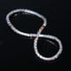thumbnail image 4 of Brazalete pulsera Salvador Nupcial Imitación Cristal 2 Filas Tono Plateado Multicolor, 4 of 6