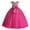 Hot Pink, variant on Generic Toddler Night Gown Toddlers Kids Girl Dress Summer Sleeveless Bowknot Flower Princess Catwalk Performance Dresses for Wedding Birthday Holiday Party Gowns(6-7 Years,Purple)