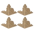 thumbnail image 3 of 1 Set 4Pcs Box Corner Protectors Guards Furniture Vintage Bumpers Guards, 3 of 6