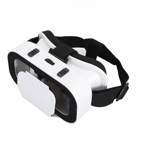 VR Goggles, VR 3D Headset HD Optical Lenses Ergonomic Design Adjustable Pupil Distance for 4.7-6.53 inch Cell Phones