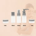 thumbnail image 2 of Unique Bargains 7 Pcs Travel Size Toiletries Bottles Containers Leakproof Squeezable Refillable Travel Bottles Set Gray, 2 of 5