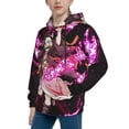 thumbnail image 7 of Demon Slayer Kamado Nezuko Kids' Hoodie 3D Print Sweatshirt Soft Pullover Hooded with Big Pockets Fans Gifts for Boys or Girls Small, 7 of 7
