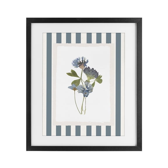Stupell Industries French Country Summer Memories Flowers Black Framed Print Under Glass, 13 x 16, by Val Rhodes