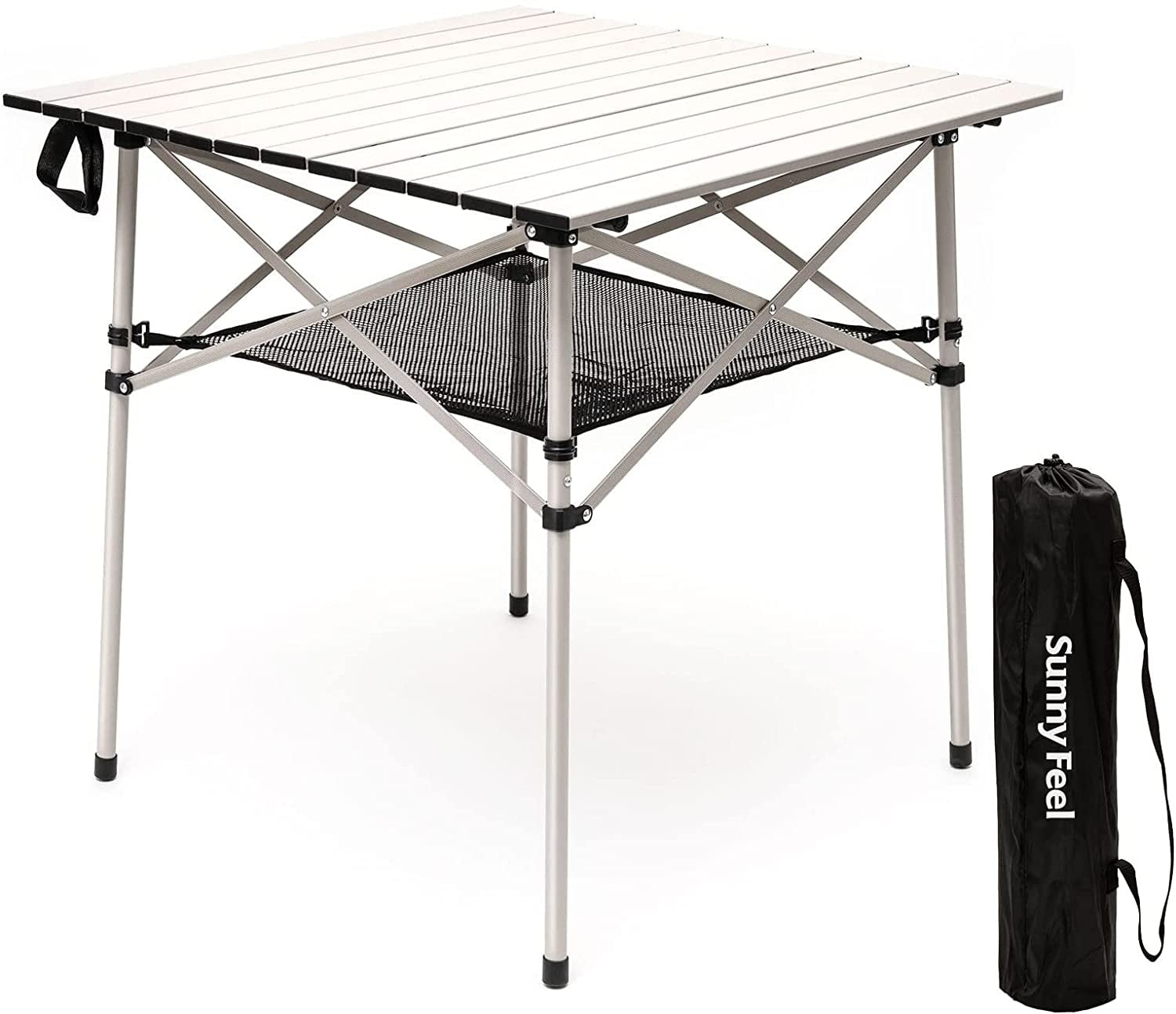 4ft Folding Camping Table Outdoor Garden Picnic Festival Fishing BBQ Table Back 