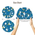 thumbnail image 5 of Kdxio Cartoon Goose Pattern Satin Bonnet Silk Bonnet Hair Bonnet for Sleeping Hair Bonnets for Women Curly Natural Hair, 5 of 6