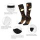 thumbnail image 3 of Fotbe Classical Golden Casino Calcetas Divertidas Estampadas para Hombre y Mujer, Calcetas de Algodón hasta la Rodilla para Caminar, Correr, Enfermería y Embarazo, 3 of 6