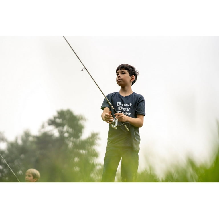 Abu Garcia 6’ Ike Dude Youth Fishing Rod and Reel Spinning Combo