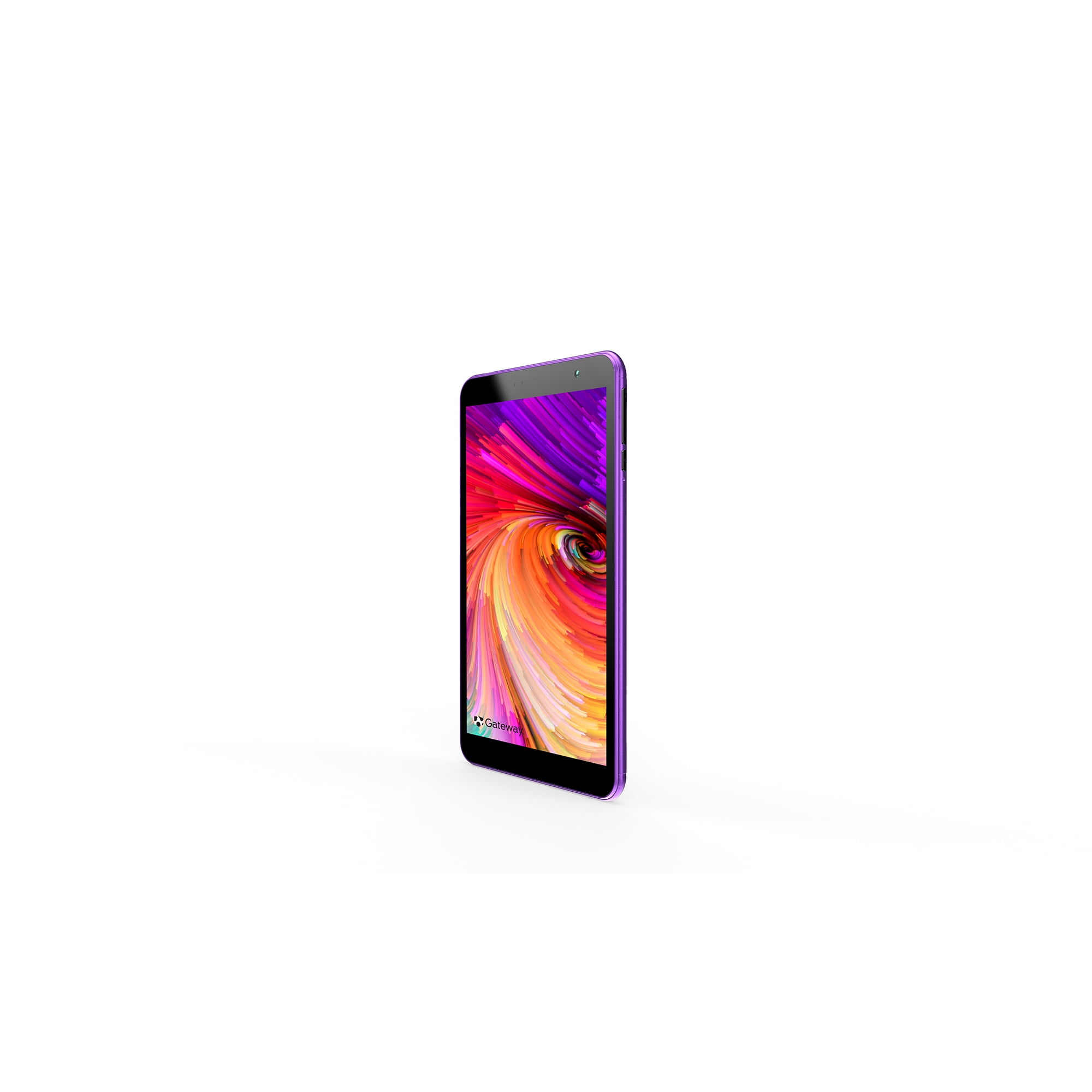 Gateway 8” Tablet, Quad Core, 32GB Storage, 2GB Memory, 0.3MP Front Camera, 2MP Rear Camera, USB-C, Sound ID, Android 10 Go Edition, Purple