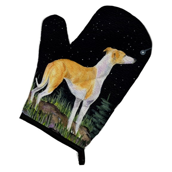 Starry Night Whippet Oven Mitt