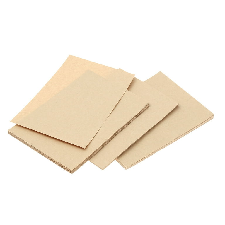 50pcs Colorful Paper Envelope Holder Blank Envelope Party Paper Envelopes  Party Supplies (Kraft Paper Color)