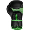 thumbnail image 6 of Athllete Durable and Comfortable Boxing Gloves Men and Boxing Gloves Women, Extra Thick Padding for Beginner Boxers and Training Fitness, Ideal for Both Men Boxer and Women Boxer (Black/Green, 14 oz), 6 of 7