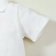 thumbnail image 6 of Tiijoy Toddler Boys Outfit Set Summer Short Sleeve Polo Shirt Tops Shorts 2Pc Set, 6 of 6