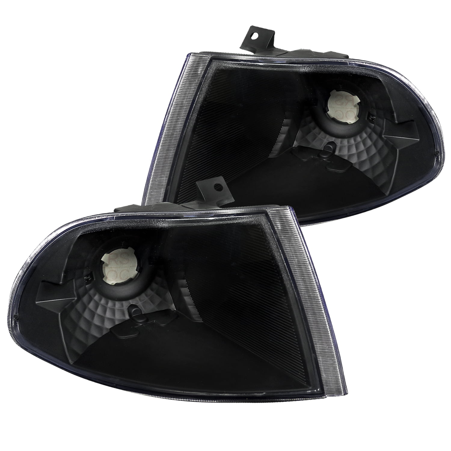 Spec-D Tuning Amber Lens Corner Lights for 1992-1995 Honda Civic 4Dr Parking Signal Lamps Assembly Left Right Pair 