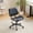 Black, variant on Wide Curved Seat&Back Armless Home Office Chair,Ergoromic