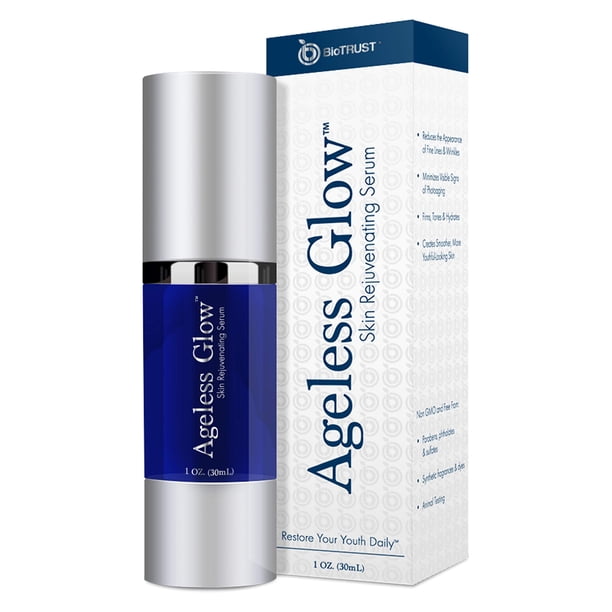 Crema hidratante BioTrust Ageless Glow antienvejecimiento con vitamina C 30 ml