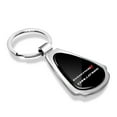 thumbnail image 2 of Dodge Challenger Black Dome Chrome Metal Teardrop Key Chain, 2 of 7