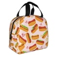 thumbnail image 2 of Balery Hot Dog In Heart Bolsa de Almuerzo Aislada – Caja de Almuerzo con Papel de Aluminio Grueso, Mantiene la Comida Fresca por 4 Horas, 2 of 8