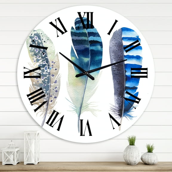 Designart 1" Quartz Bohemian Wall Clock