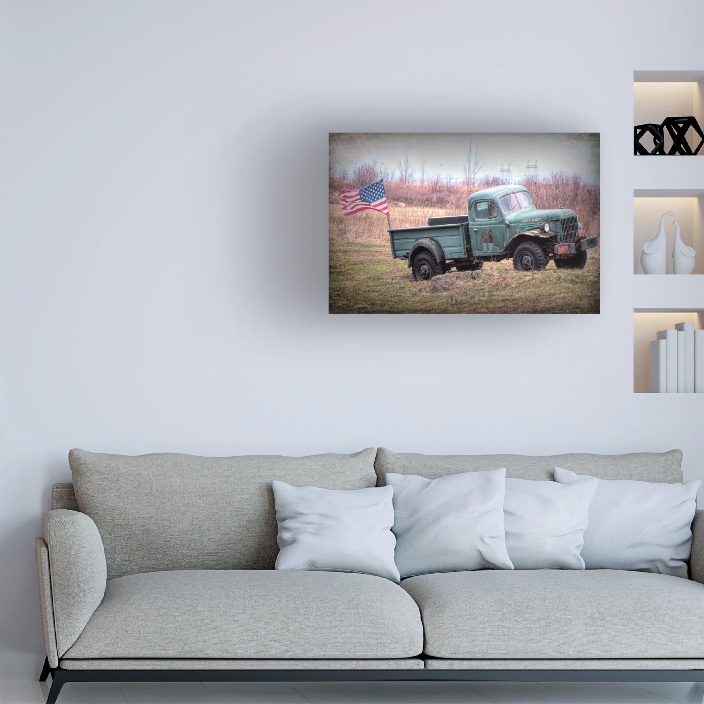 Leslie Montgomery 'American Power' Canvas Art