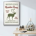 thumbnail image 5 of Christmas Farm Sign Collection B - Framed Gallery Wrapped Holiday Canvas - 27 x 41 - Silver Frame, 5 of 8
