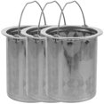 thumbnail image 1 of unbranded 3Ud Colador De Té De Acero Inoxidable Duradero Para Tetera En Casa Plateado, 1 of 6