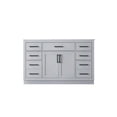 thumbnail image 5 of Elegant Kitchen and Bath Alden 54 inch Single Bathroom Vanity in Grey, 5 of 10
