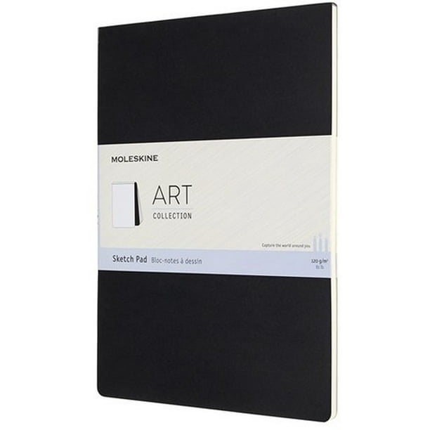 Moleskine Art Sketch Pad, A4, Black (8.25 x 11.75) (Books) Walmart