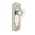 thumbnail image 4 of Grandeur Parbor_Psg_234 Parthenon Solid Brass Rose Passage Door Knob Set - Brass, 4 of 7
