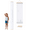 White, variant on Morxy Canvas Growth Chart for Kids - Unisex Kids Room Wall Decor - Measuring Height Chart- Wall Tape with Height Chart for Kids (loved beyond measure dark green)