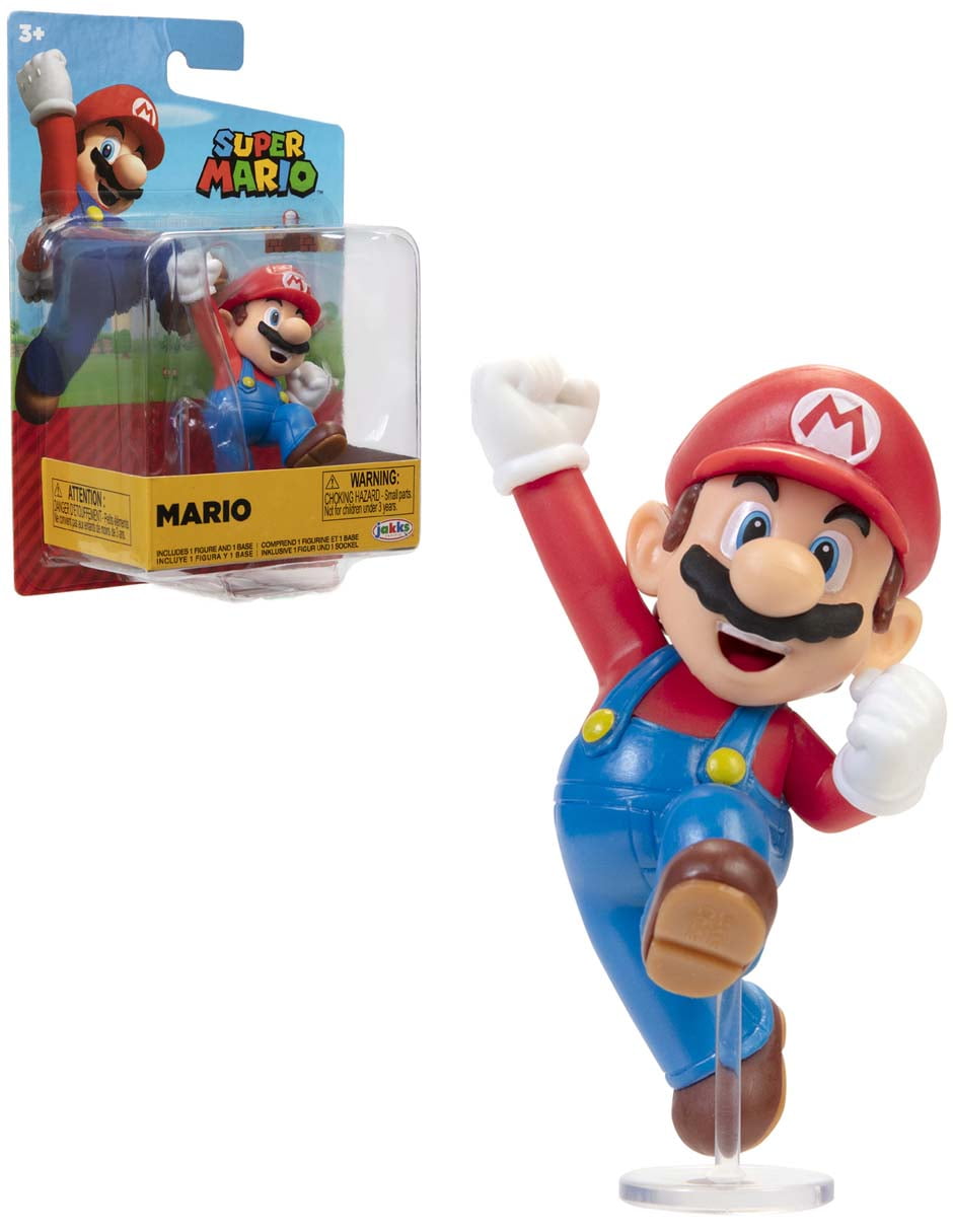 Figura Coleccionable Super Mario Nintendo Jumping Mario pulgadas