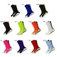 thumbnail image 2 of Outdoor Dispensing Non Slip Breathable Sports Socks Football Socks Medium Tube Cycling Socks BLACK&GREEN, 2 of 8