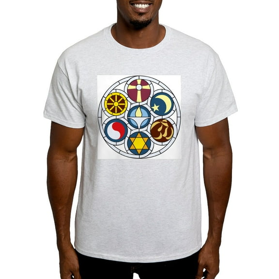 CafePress - The UU Church Rockford Rehnberg Windo T Shirt - Men's Classic Graphic T-Shirt
