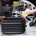 thumbnail image 1 of Deals Qaailabf Folding Telescopic Bucket Storage Articles For Multifunctional Vehicle, 1 of 9