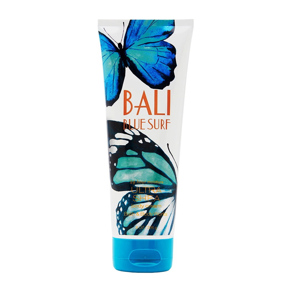 Bath & Body Works Bali Blue Surf 8.0 oz Ultra Shea Body Cream Walmart