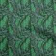 thumbnail image 1 of oneOone Polyester Lycra Green Fabric Leaves Fabric For Sewing Printed Craft Fabric By The Yard 56 Inch Wide, 1 of 5
