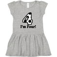 thumbnail image 3 of Inktastic 4 Year Old Soccer Party 4th Birthday Girls Toddler Dress, 3 of 5