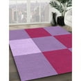 thumbnail image 2 of Ahgly Company Indoor Rectangle Patterned Medium Violet Red Pink Area Rugs, 8' x 12', 2 of 6
