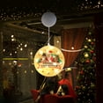 2024 Hot Selling Battery Powered Christmas Window Decorations With Lighted LED Lights for