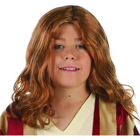 Jesus Child Costume Wig - Brown