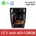 thumbnail image 2 of ZWNAV 12.1 Inch Android 14 Car Radio For Audi A3 2008-2012 Vertical Screen Stereo Multimedia Player Carplay GPS Navigation Uint Auto, 2 of 12