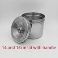 thumbnail image 2 of Frasco de ungüento de acero inoxidable Cilindro de bola de algodón Cilindro de desinfección Vaso Cilindro de ungüento Cilindro de gasa Cilindro de apósito Cilindro de alcohol Cilindro de algodón, 2 of 6