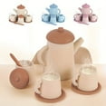 thumbnail image 2 of BPA Free Silicone Kitchen Toys Set, Non Toxic Tea Cup, Baby Children Kids Kitchen, 2 of 5