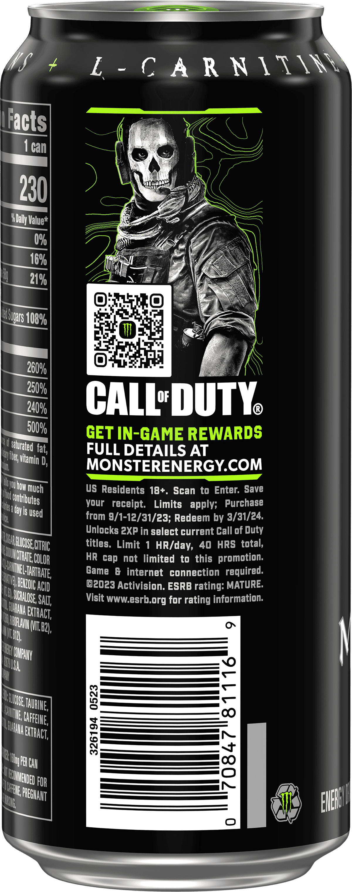 Monster Energy Green, Original, Bebida Energética Chile Ubuy