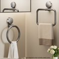 thumbnail image 2 of Toallero de Baño con Ventosa Sin Taladro, Toallero de Cocina, Toallero de Pared para Inodoro, Toallero de Mano, Toallero de Cocina, 2 of 5