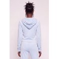 thumbnail image 4 of Women's Velour Zip Front Sweatshirt, 4 of 4
