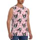 thumbnail image 2 of Balery French Bulldog Camisetas sin mangas para hombre, absorbe la humedad y protege contra el mal olor.-Small, 2 of 7